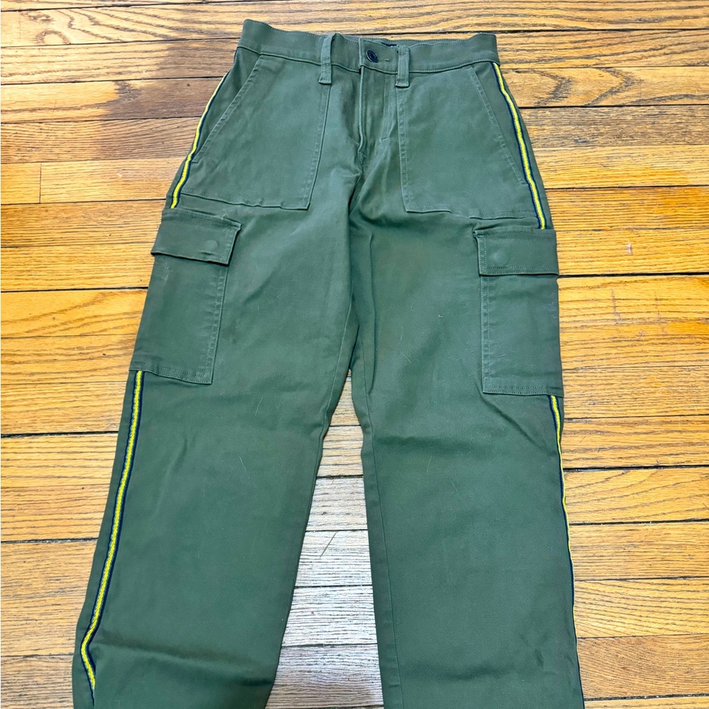 Lucky Brand green cargo pant, 00/24